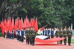 大渡口区中小学生田径运动会开幕